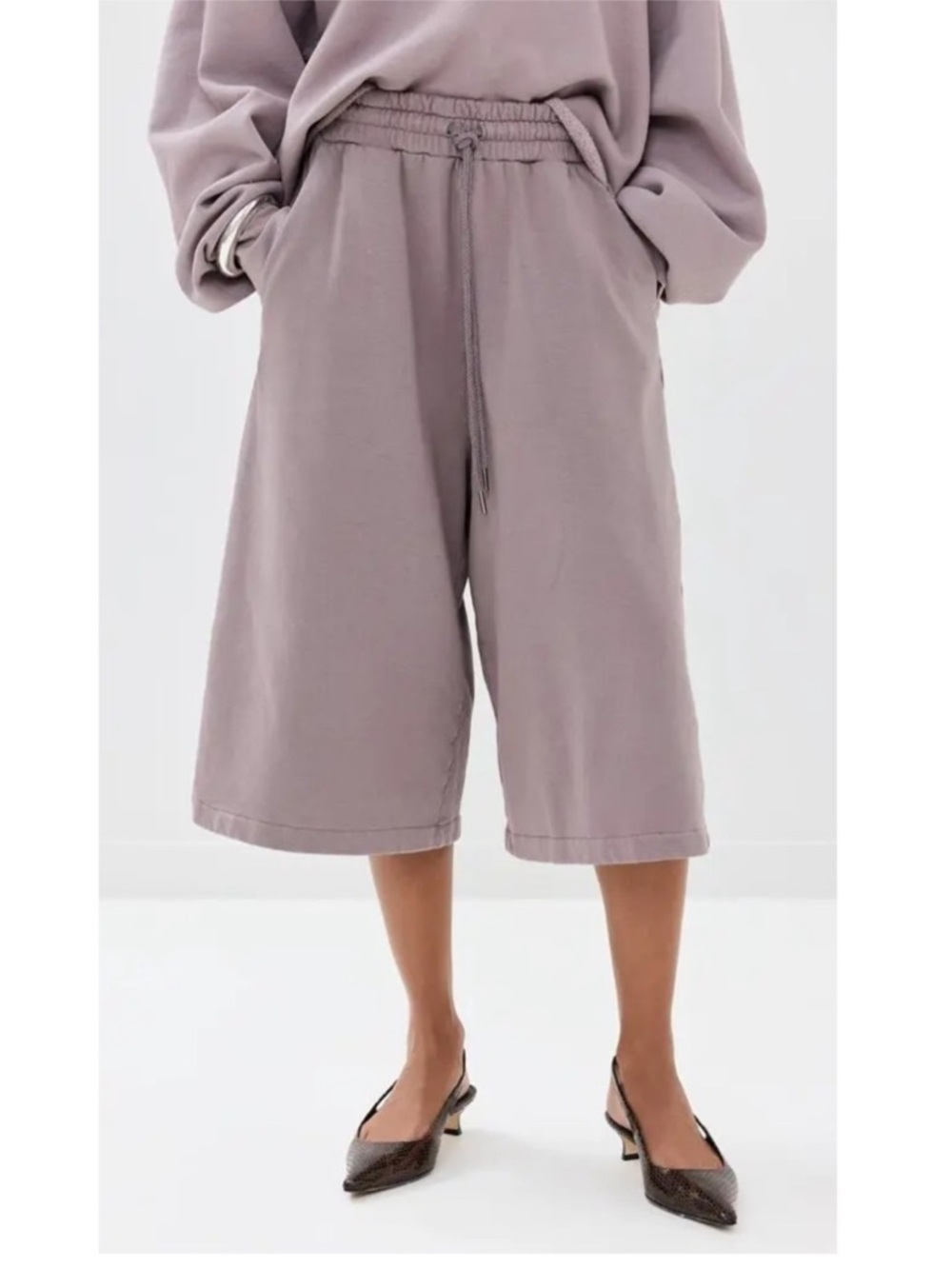 Rachel Comey Men's Lavender Drawstring Athletic Shorts